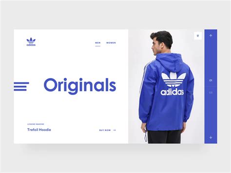 adidas original website.